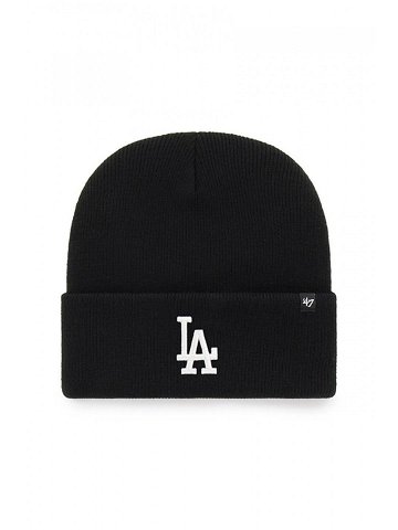 Čepice 47brand MLB Los Angeles Dodgers černá barva