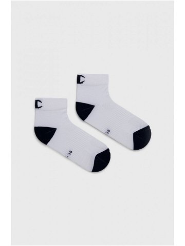 Ponožky Champion 0BGL 2-pak bílá barva