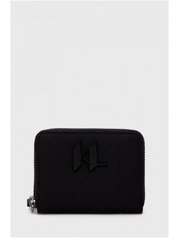 Peněženka Karl Lagerfeld dámská černá barva