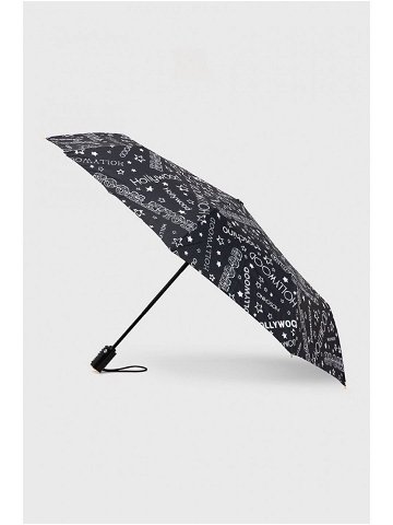 Deštník Moschino černá barva 8603