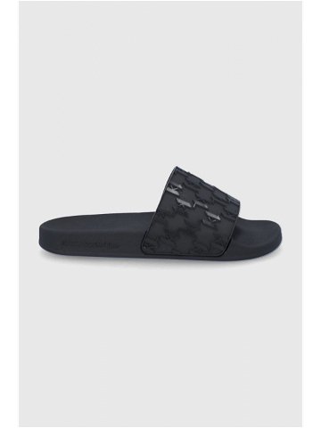 Pantofle Karl Lagerfeld Kondo dámské černá barva