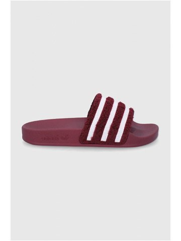 Pantofle adidas Originals Adilette GY0999 dámské fialová barva