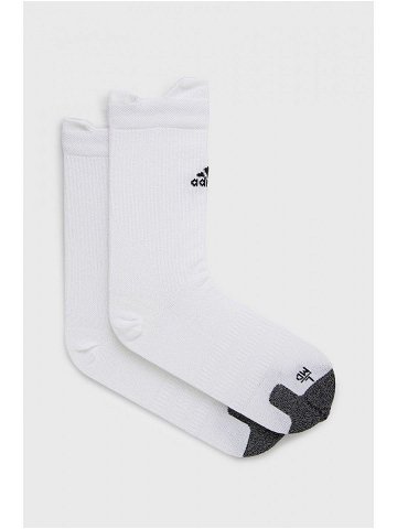 Ponožky adidas Performance HA0096 pánské bílá barva