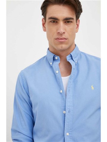 Košile Polo Ralph Lauren pánská slim s límečkem button-down 710804257015