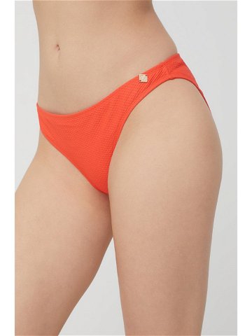 Plavkové kalhotky Superdry oranžová barva