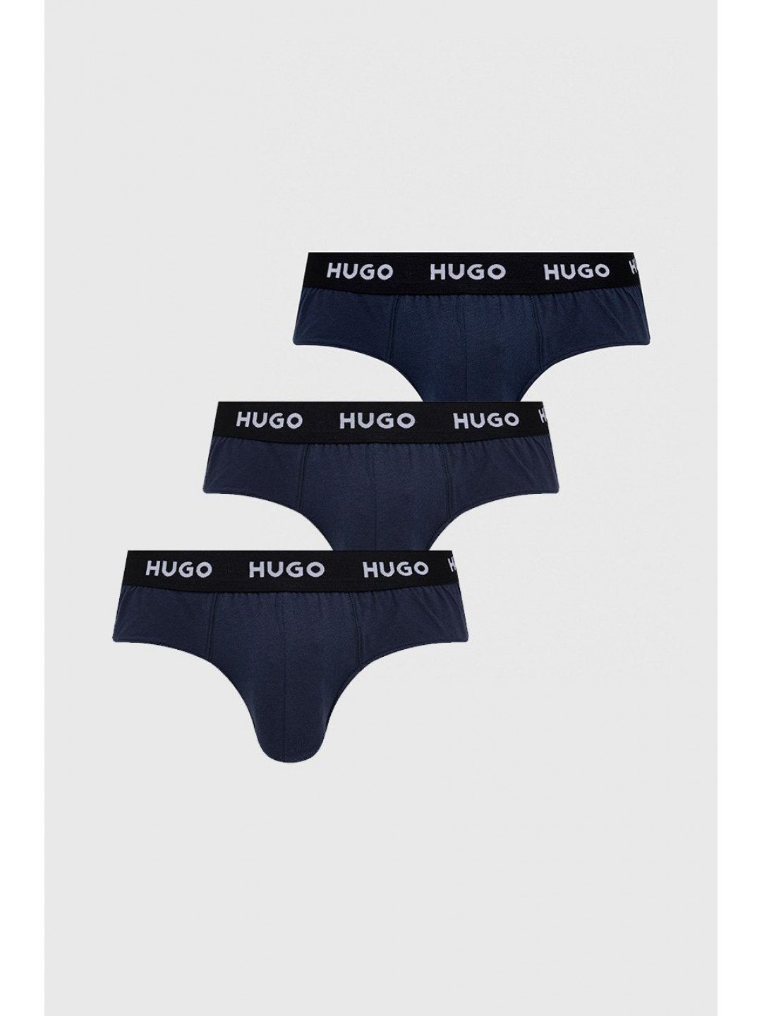Spodní prádlo HUGO 3-pack pánské tmavomodrá barva 50469763