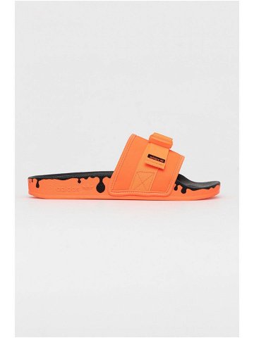 Pantofle adidas Originals GY1009 dámské oranžová barva GY1009-SOLRED