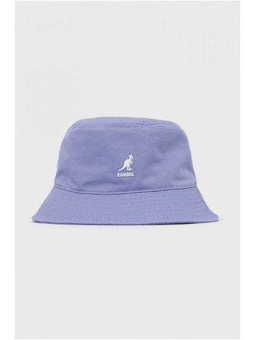 Bavlněný klobouk Kangol fialová barva bavlněný K4224HT IL525-IL525