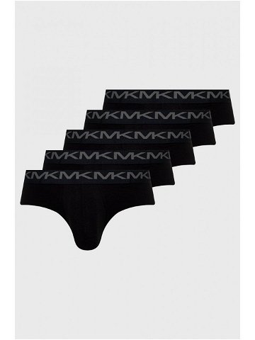 Spodní prádlo Michael Kors 5-pak pánské černá barva