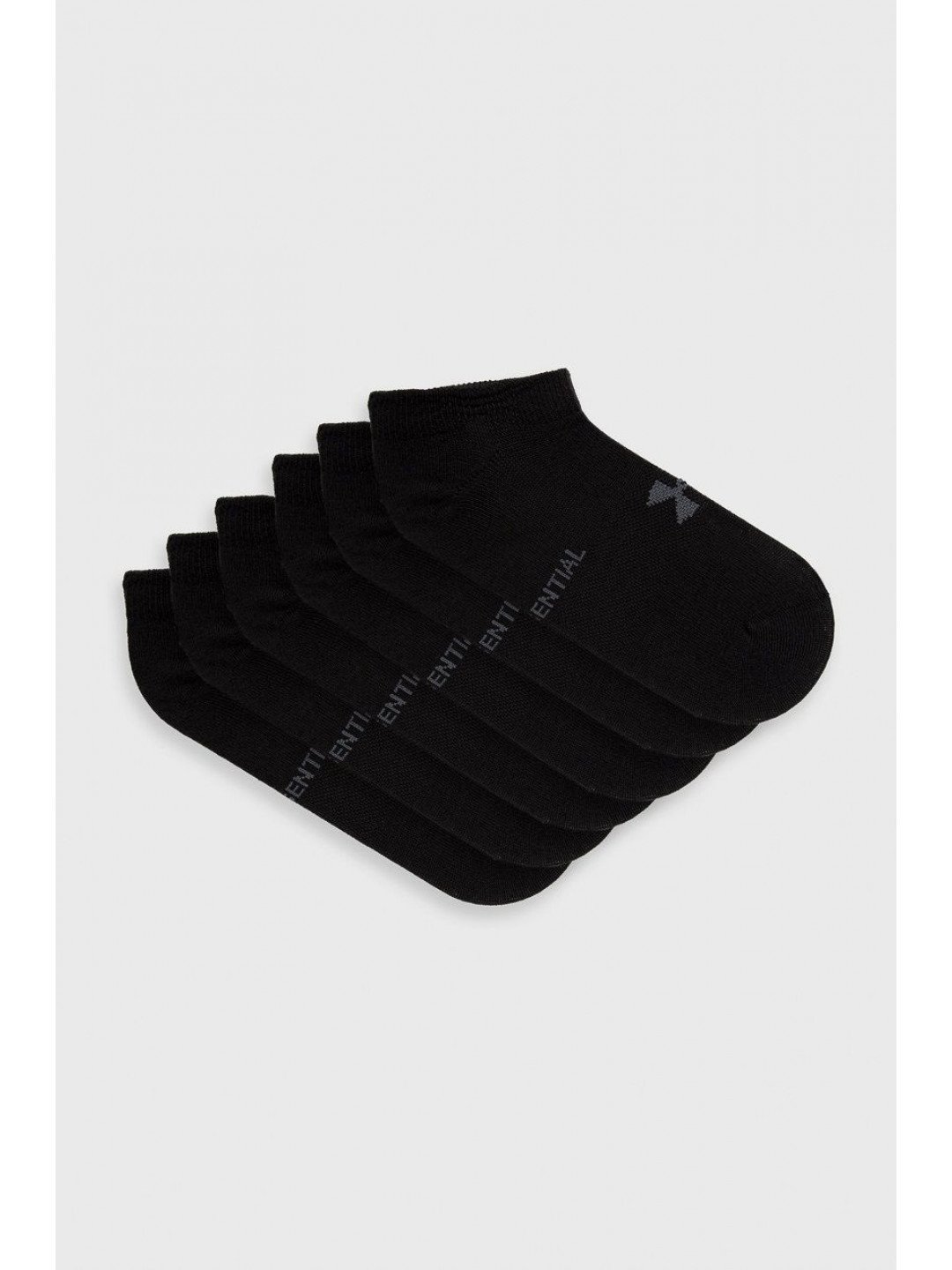 Ponožky Under Armour 1370542 6-pak dámské černá barva