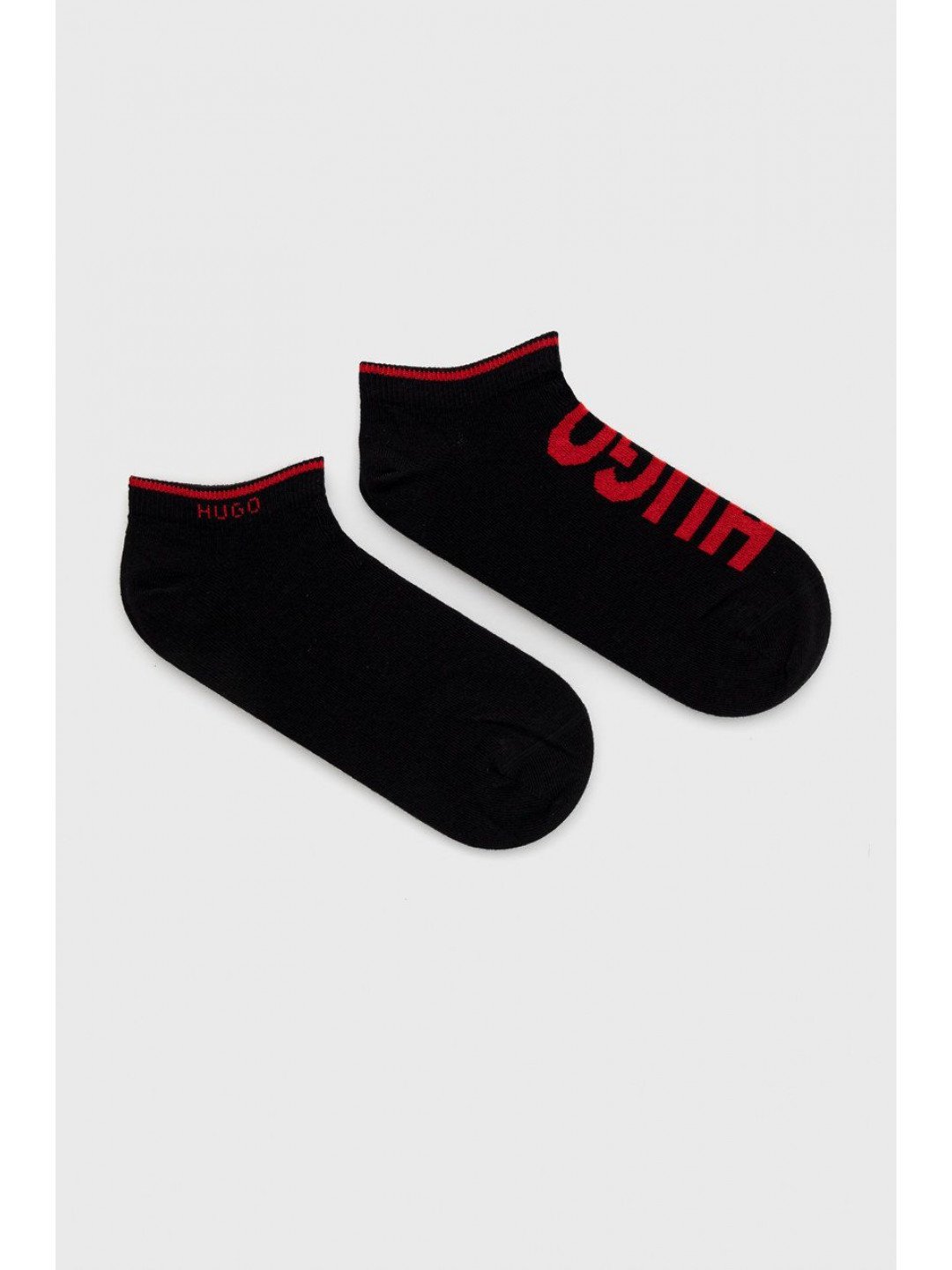 Ponožky HUGO pánské černá barva 50468111