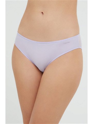 Kalhotky Calvin Klein Underwear fialová barva 000QF6817E