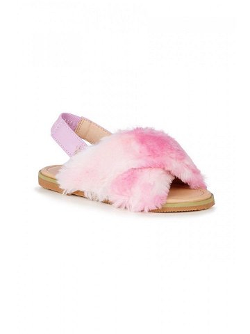 Dětské sandály Emu Australia Jessie růžová barva