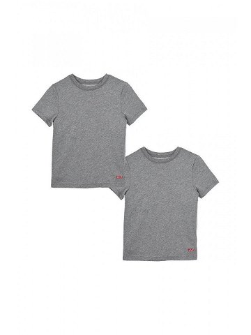 Dětské tričko Levi s šedá barva