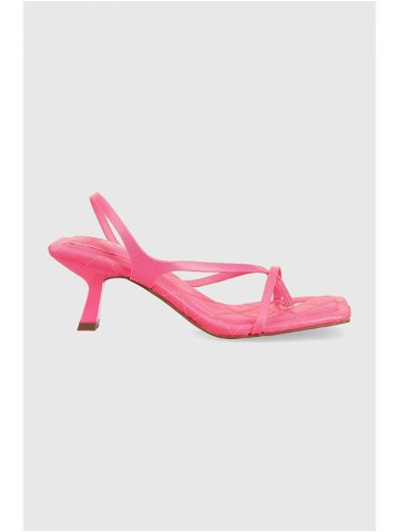 Sandály Aldo Loni dámské růžová barva