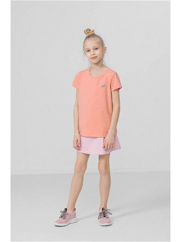 Dětská sukně 4F růžová barva mini
