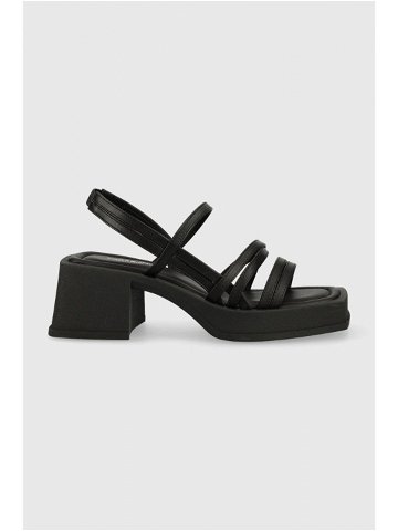 Kožené sandály Vagabond Shoemakers Hennie černá barva 5337-101-20