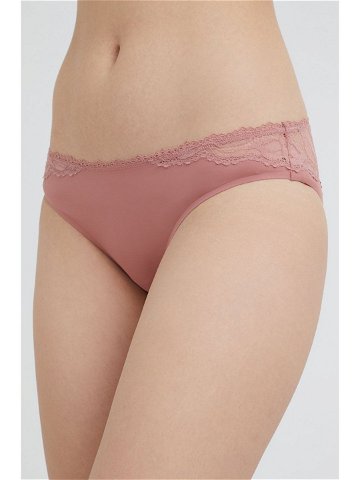 Kalhotky Calvin Klein Underwear růžová barva 000QF6398E