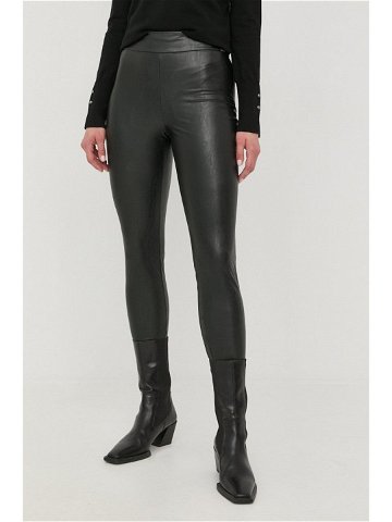Kalhoty Guess NEW PRISCILLA dámské černá barva W2YB16 WEPI0