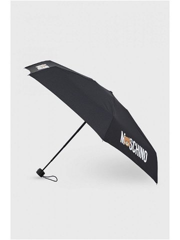 Deštník Moschino černá barva 8430