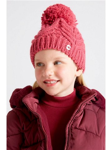 Dětska čepice Mayoral růžová barva