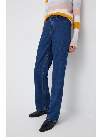 Bavlněné džíny Vero Moda dámské high waist