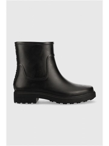 Holínky Calvin Klein Rain Boot dámské černá barva
