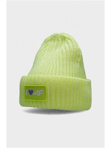 Dětska čepice 4F zelená barva