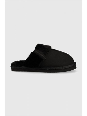 Pantofle Calvin Klein Jeans Home Clog černá barva