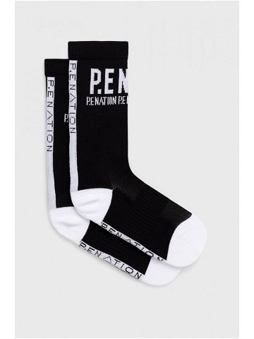 Ponožky P E Nation dámské černá barva