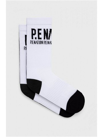 Ponožky P E Nation dámské bílá barva