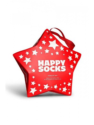 Ponožky Happy Socks červená barva