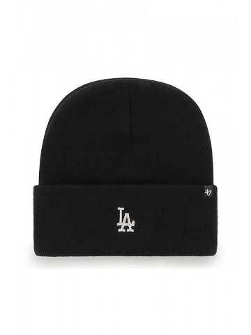 Čepice 47brand Mlb Los Angeles Dodgers černá barva