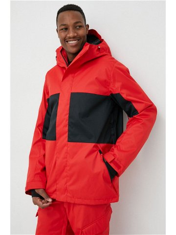 Snowboardová bunda DC Defy červená barva