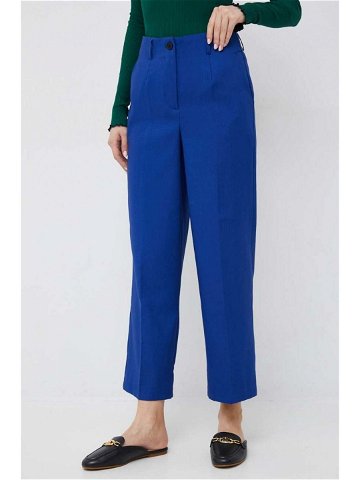 Kalhoty Vero Moda dámské jednoduché high waist