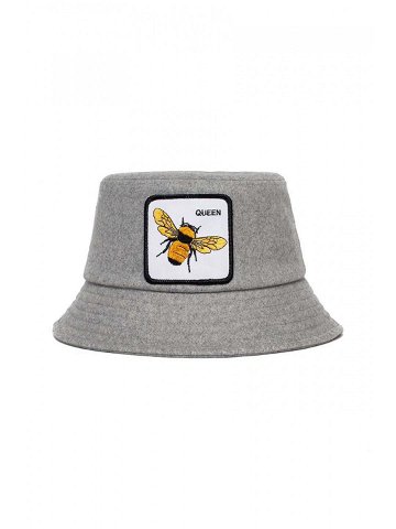 Vlněný klobouk Goorin Bros šedá barva vlněný