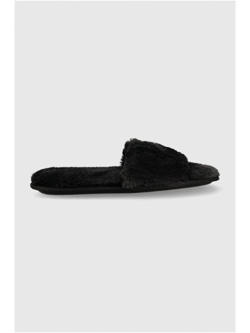 Pantofle Hollister Co černá barva