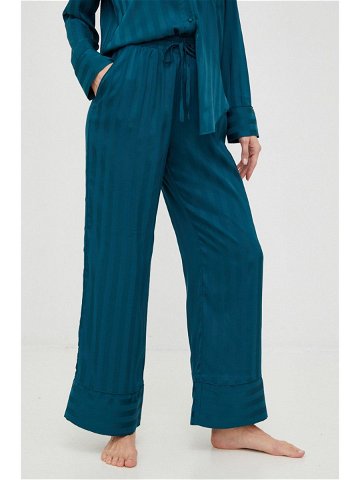 Pyžamové kalhoty Abercrombie & Fitch dámské zelená barva