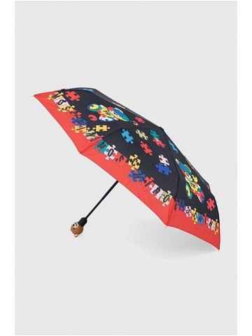 Deštník Moschino černá barva 8057