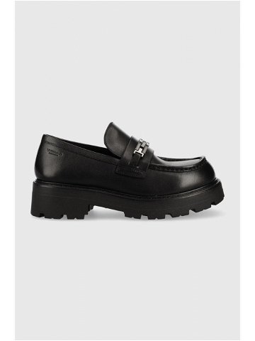 Kožené mokasíny Vagabond Shoemakers COSMO 2 0 dámské černá barva na platformě 5549 001 20