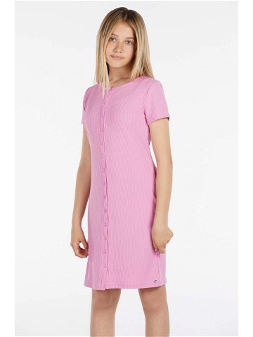 Dívčí šaty Guess fialová barva mini