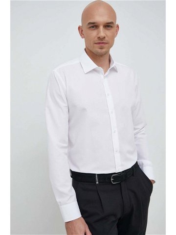 Košile Seidensticker X-Slim bílá barva slim s klasickým límcem 01 474980