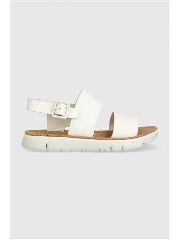 Kožené sandály Camper Oruga dámské bílá barva K201038 015