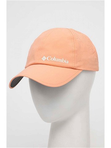 Kšiltovka Columbia Silver Ridge III oranžová barva hladká