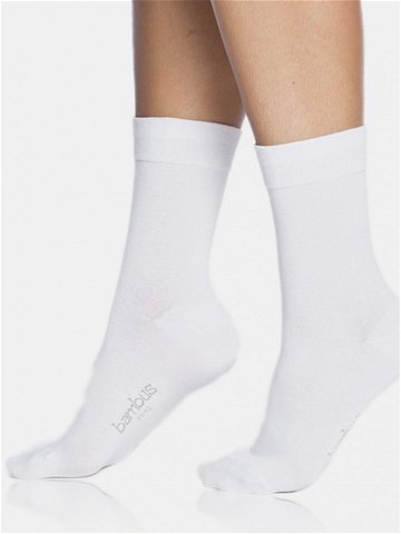 Bílé dámské ponožky Bellinda BAMBUS COMFORT SOCKS
