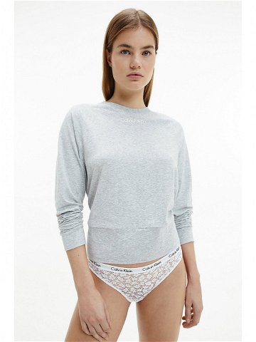 Bílé dámské vzorované kalhotky Calvin Klein Underwear