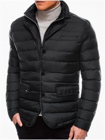 Pánská zimní bunda C445 – černá
