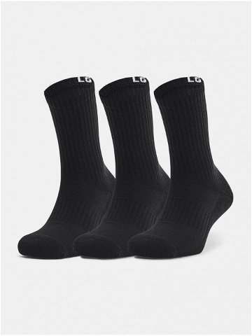 Ponožky Under Armour Core Crew 3PK – černá