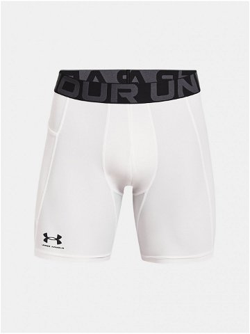 Kompresní šortky Under Armour UA HG Armour Shorts – bílá