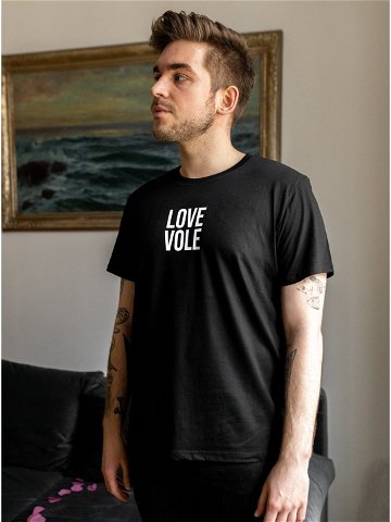 Černé pánské tričko ZOOT Original Love Vole